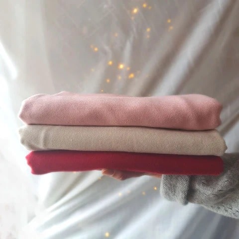 echarpe cachemire rose