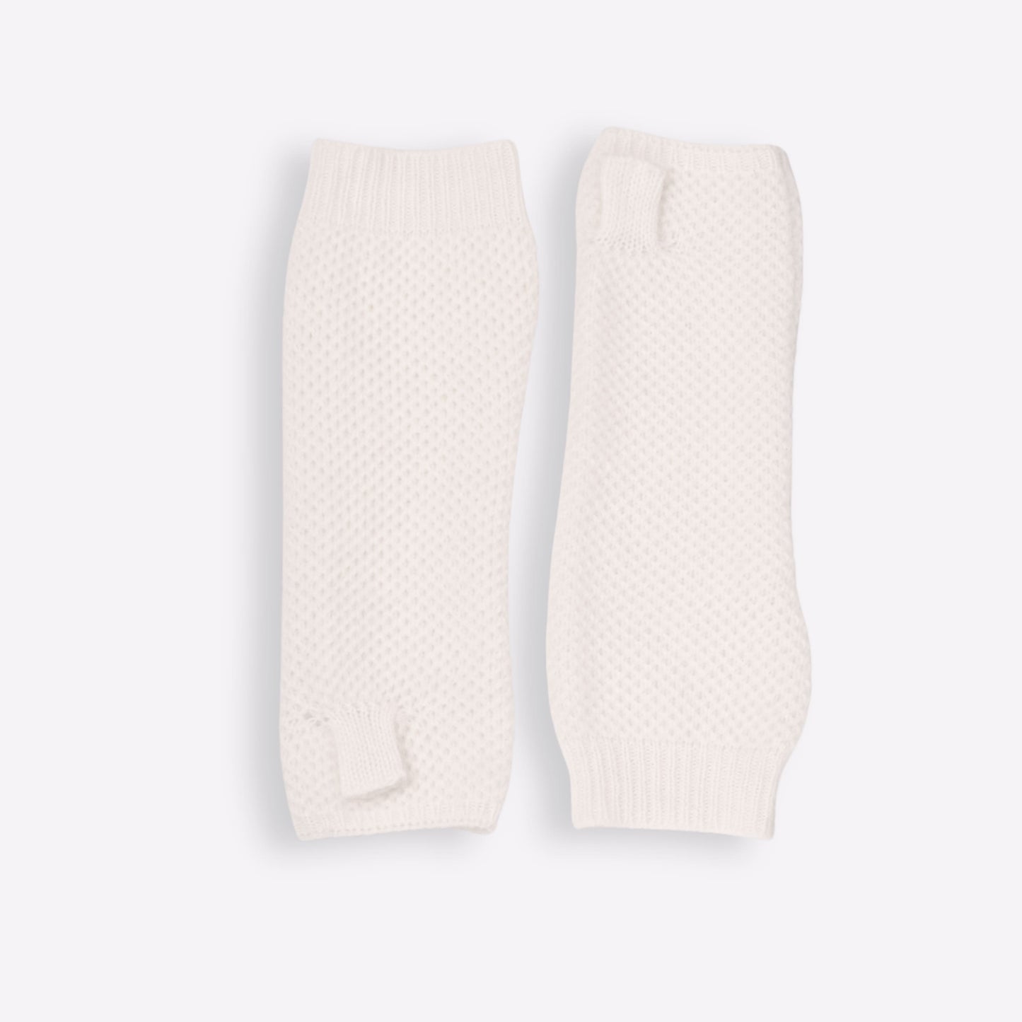 Mitaines cachemire beige