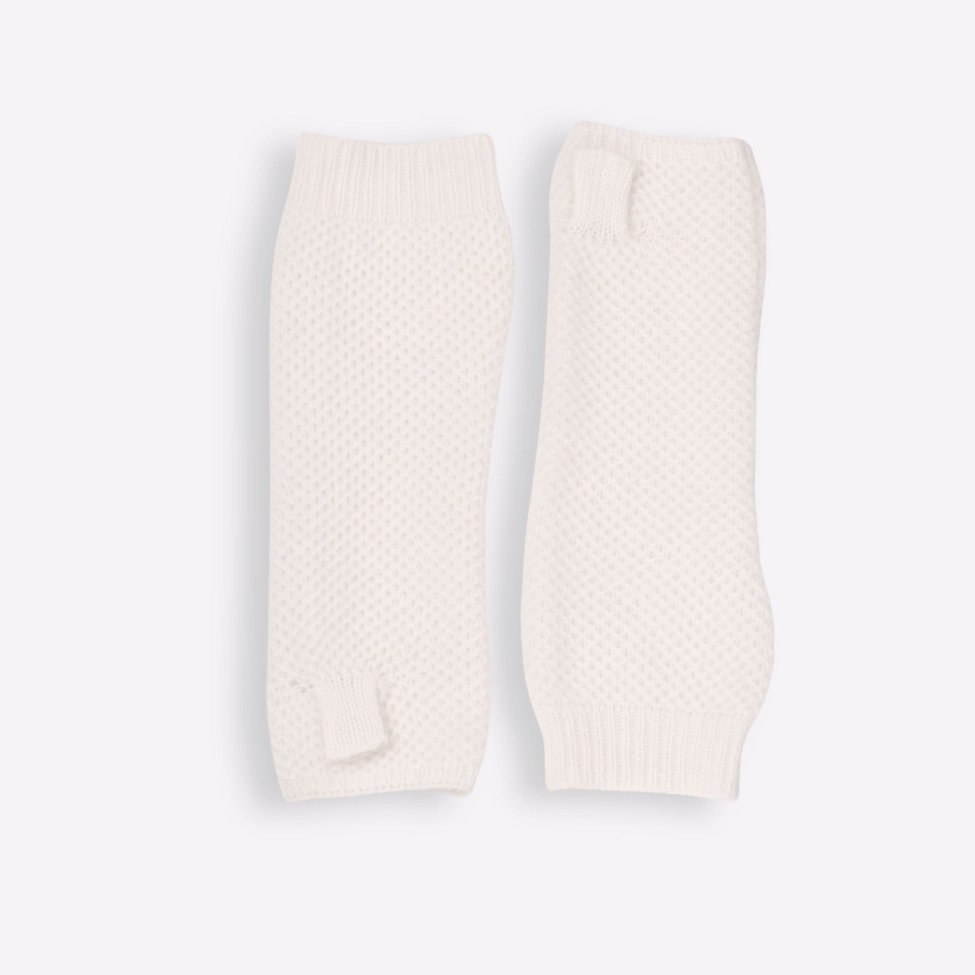 Mitaines cachemire beige