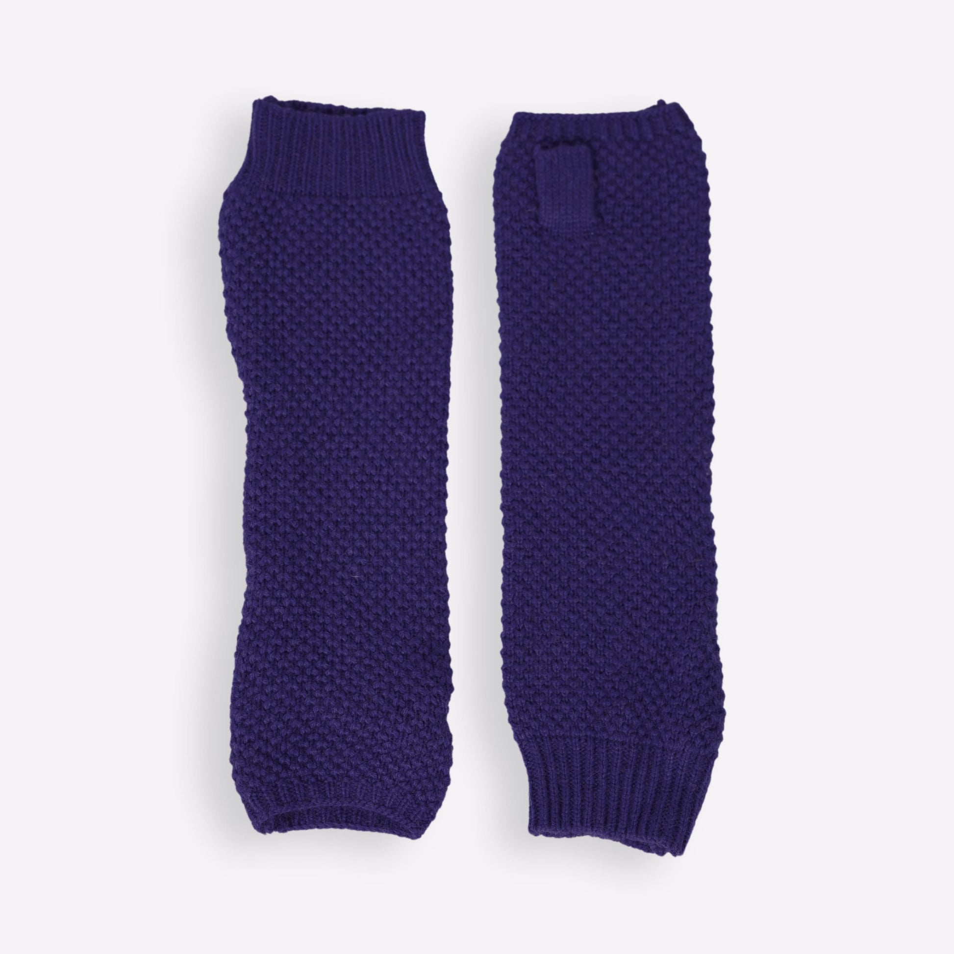 Mitaines cachemire bleu marine