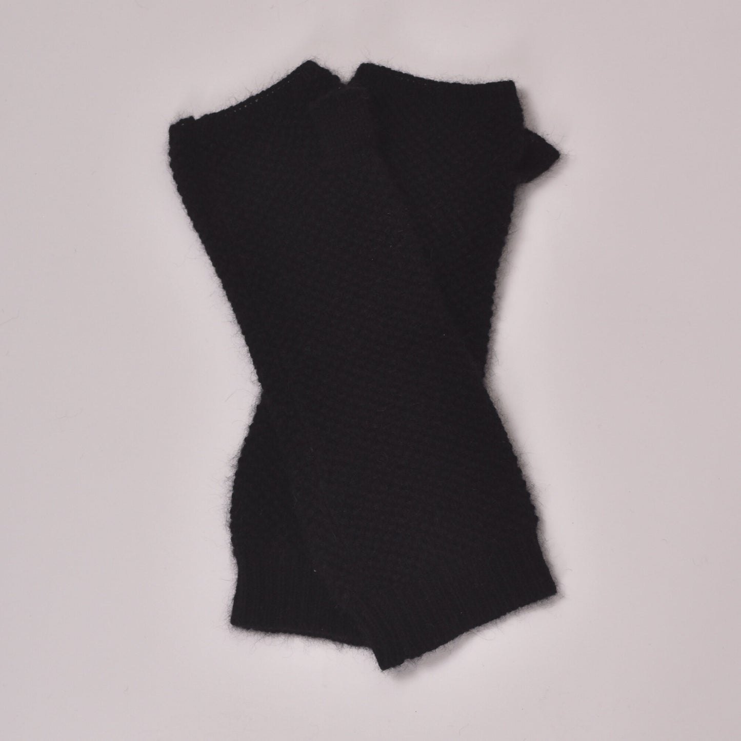 Mitaines cachemire noires