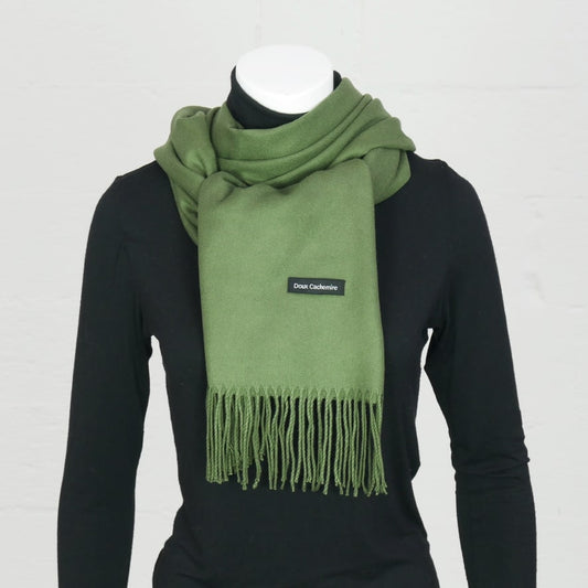Écharpe Cachemire Olive