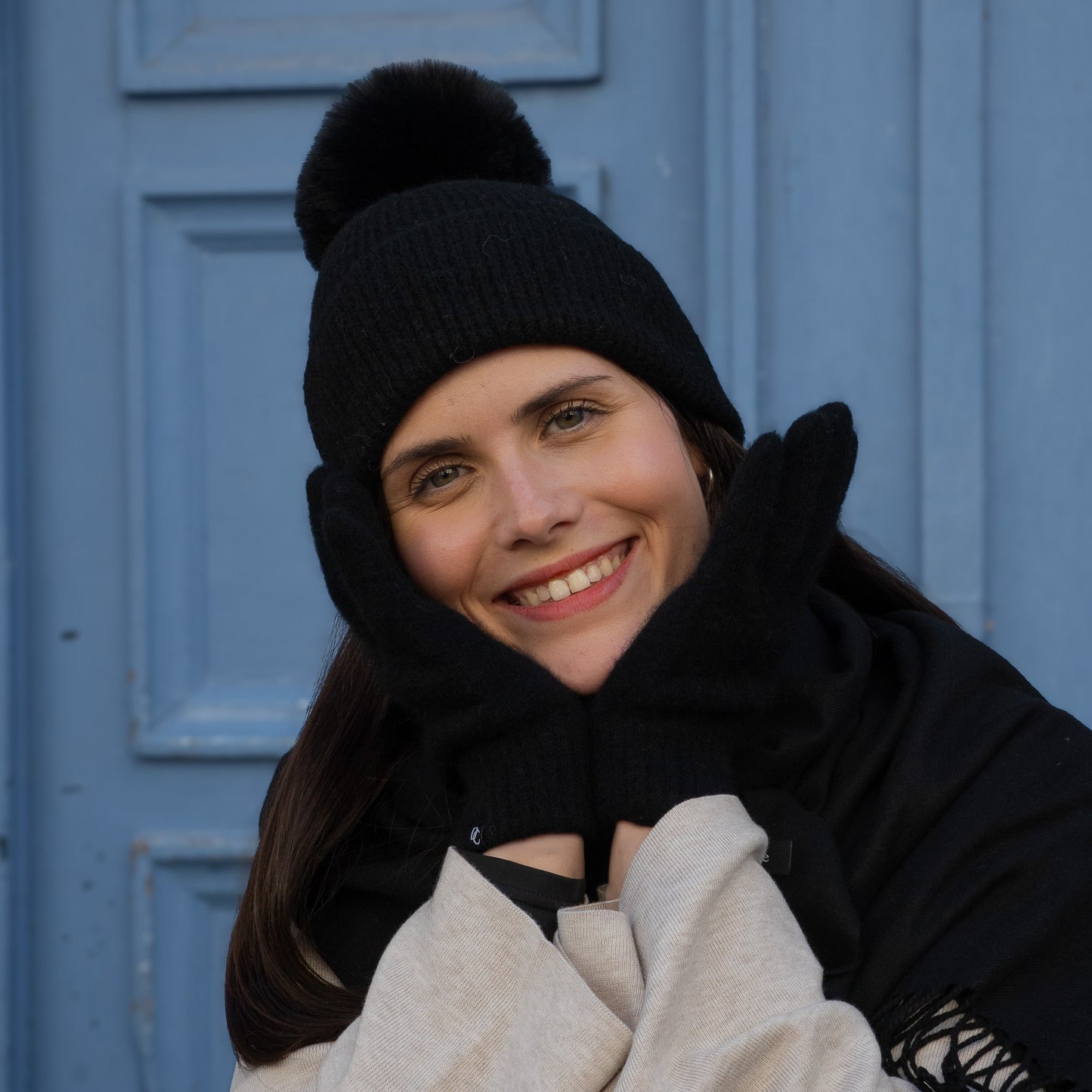 coffret cachemire noir