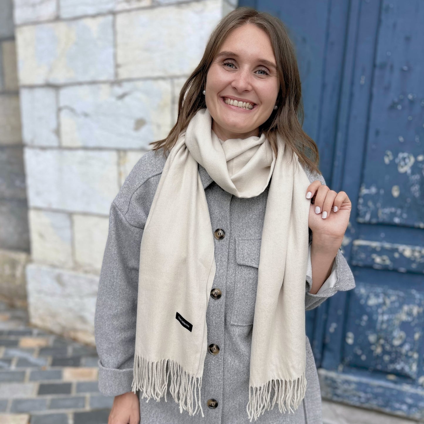 Écharpe cachemire + Tote bag OFFERT
