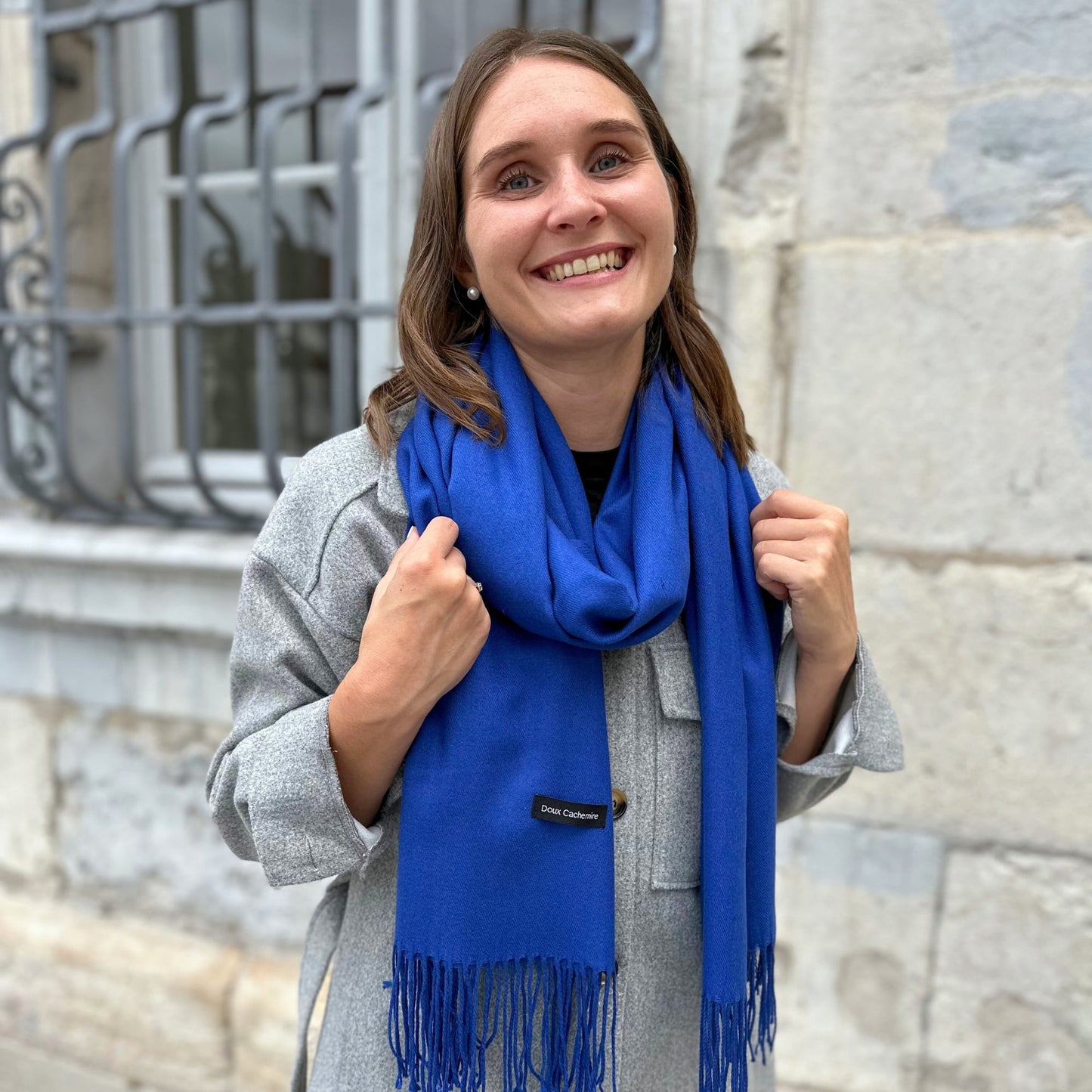 Écharpe cachemire + Tote bag OFFERT
