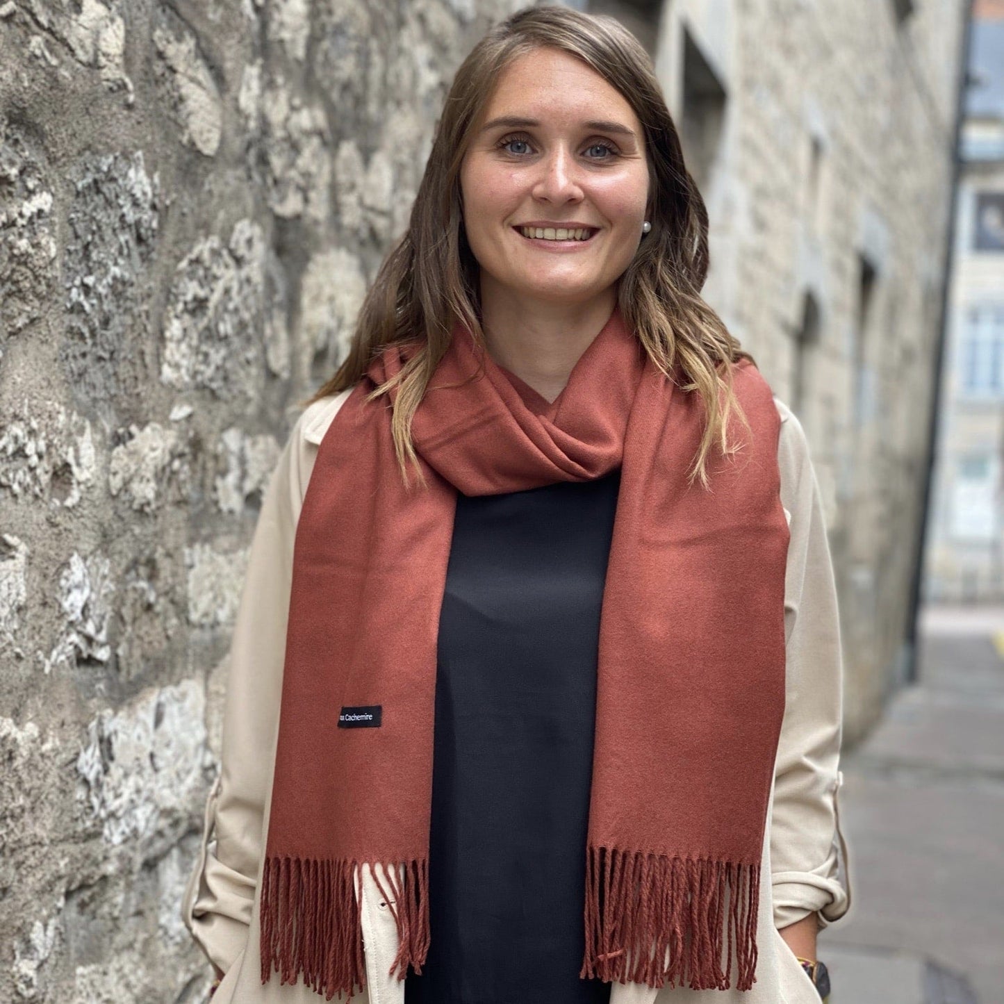 Écharpe cachemire + Tote bag OFFERT