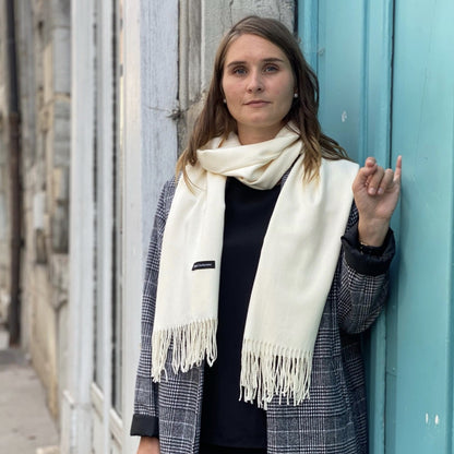 Écharpe cachemire + Tote bag OFFERT