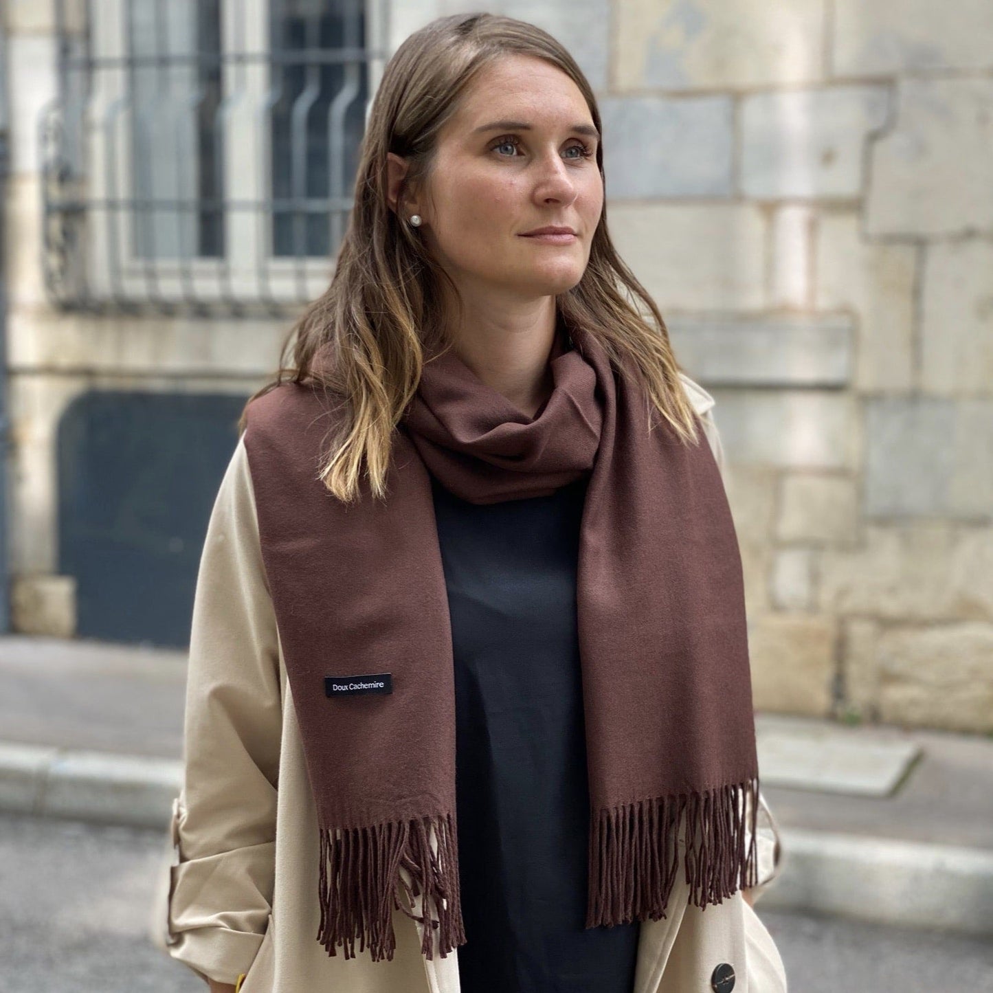 Écharpe cachemire + Tote bag OFFERT