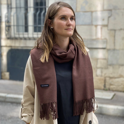Écharpe cachemire + Tote bag OFFERT