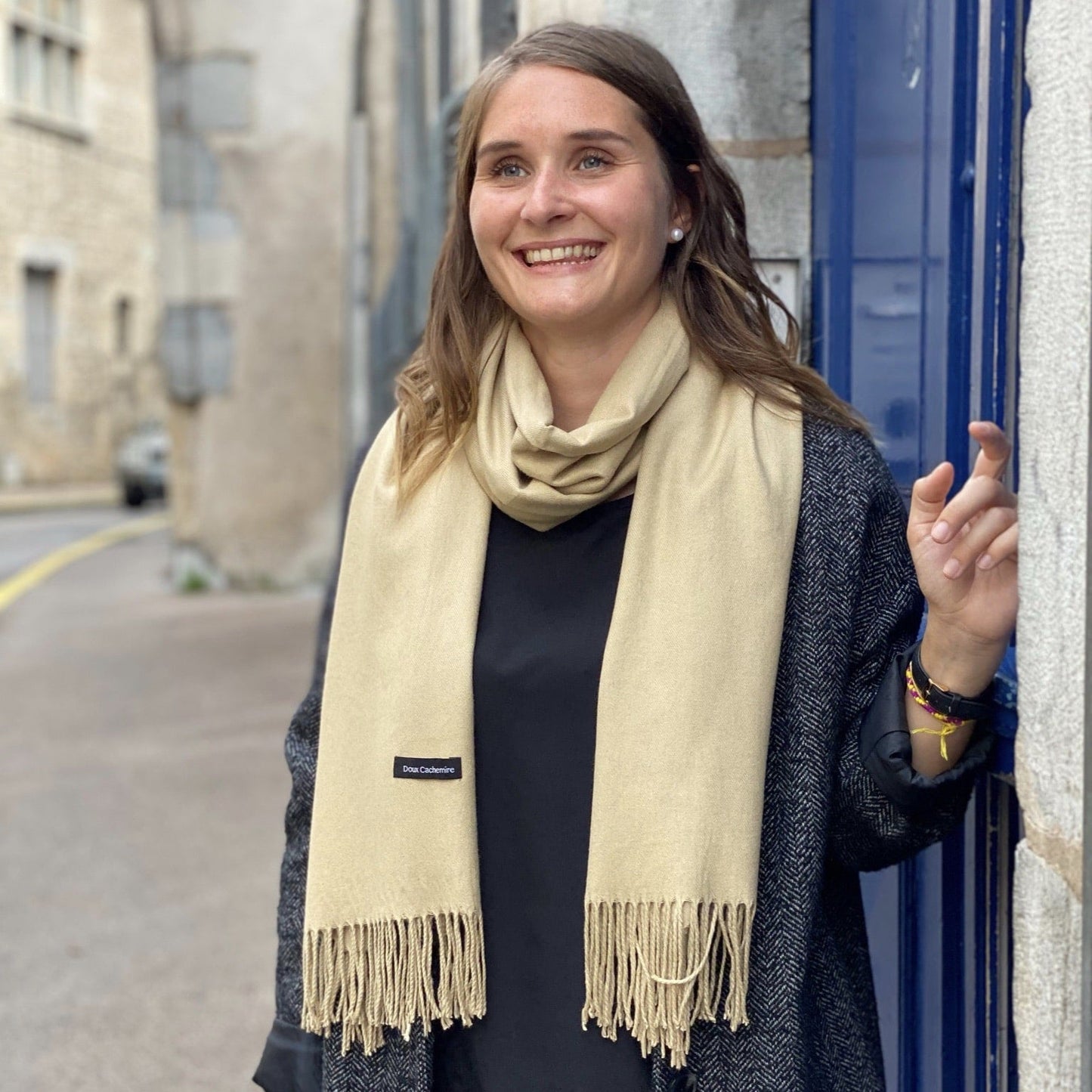 Écharpe cachemire + Tote bag OFFERT