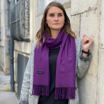 Écharpe cachemire + Tote bag OFFERT