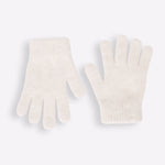 gants cachemire beige