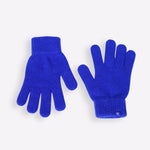 gants cachemire bleu roi