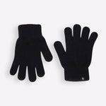 gants cachemire noir