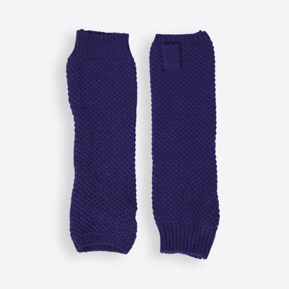 Mitaines cachemire bleu marine